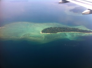 Andaman Islands from the sky
